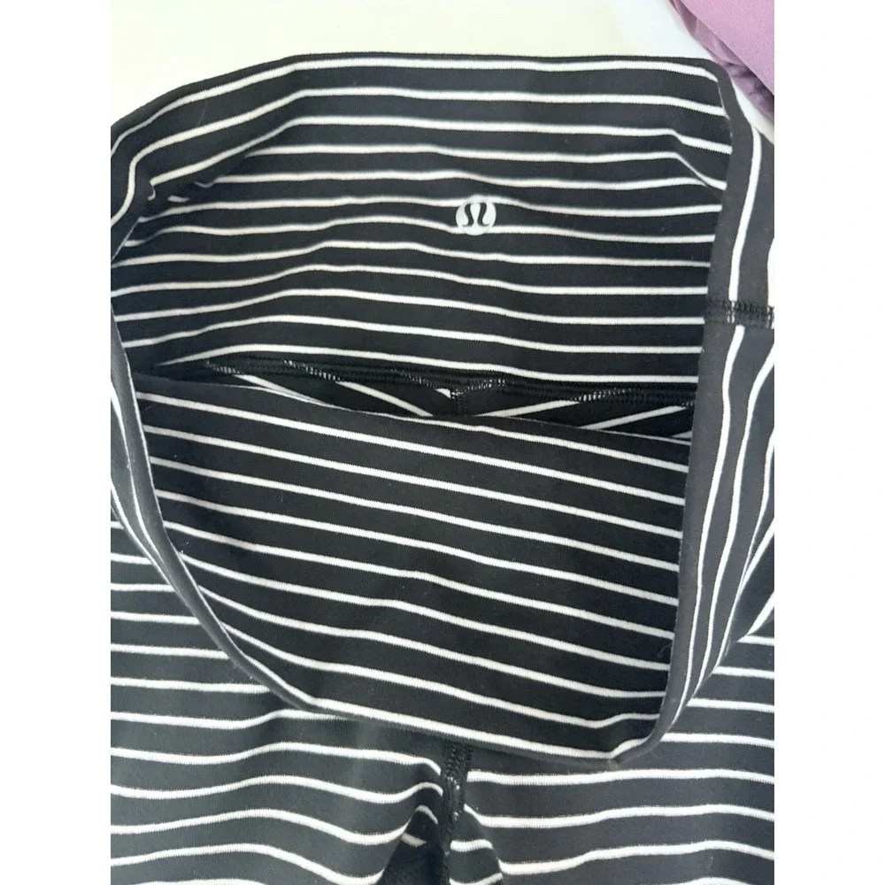 Lululemon Wunder Under Leggings Size 8 Wee Stripe Yoga‎ Athleasure